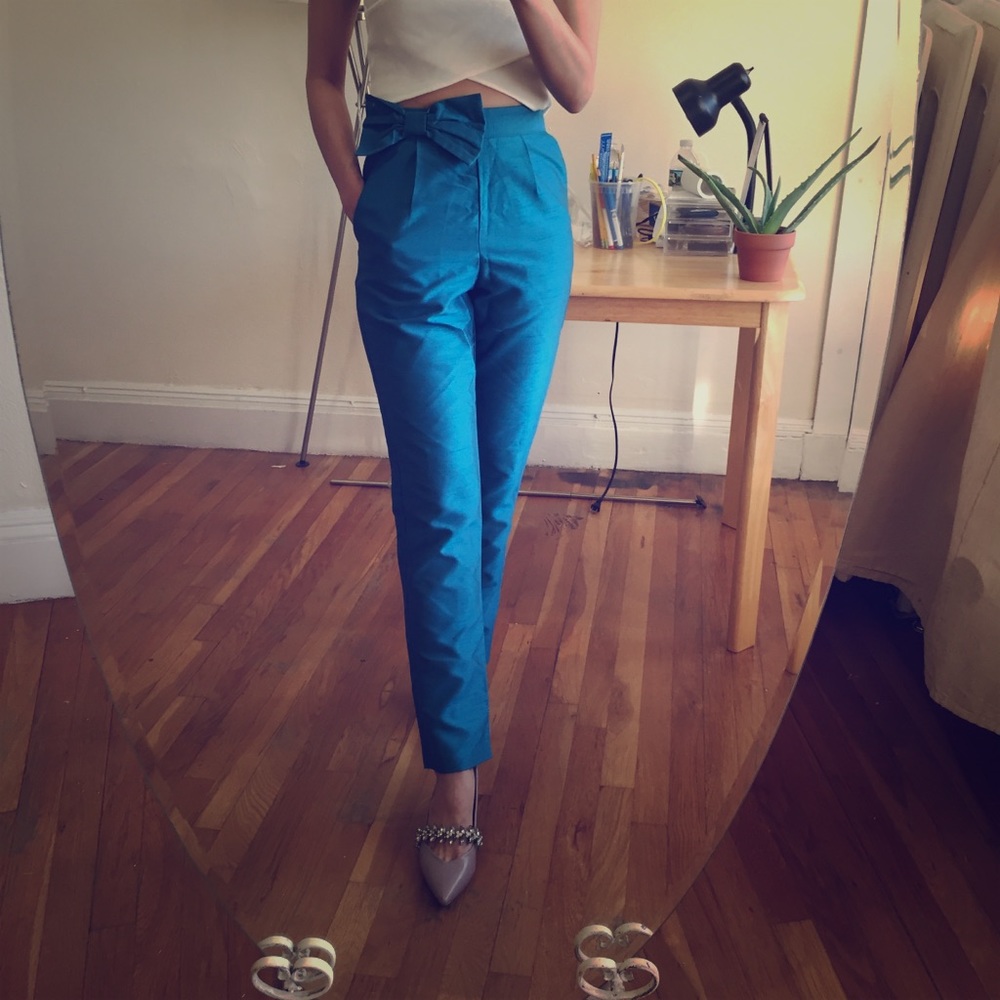 💋ASOS silky high waist pant💋